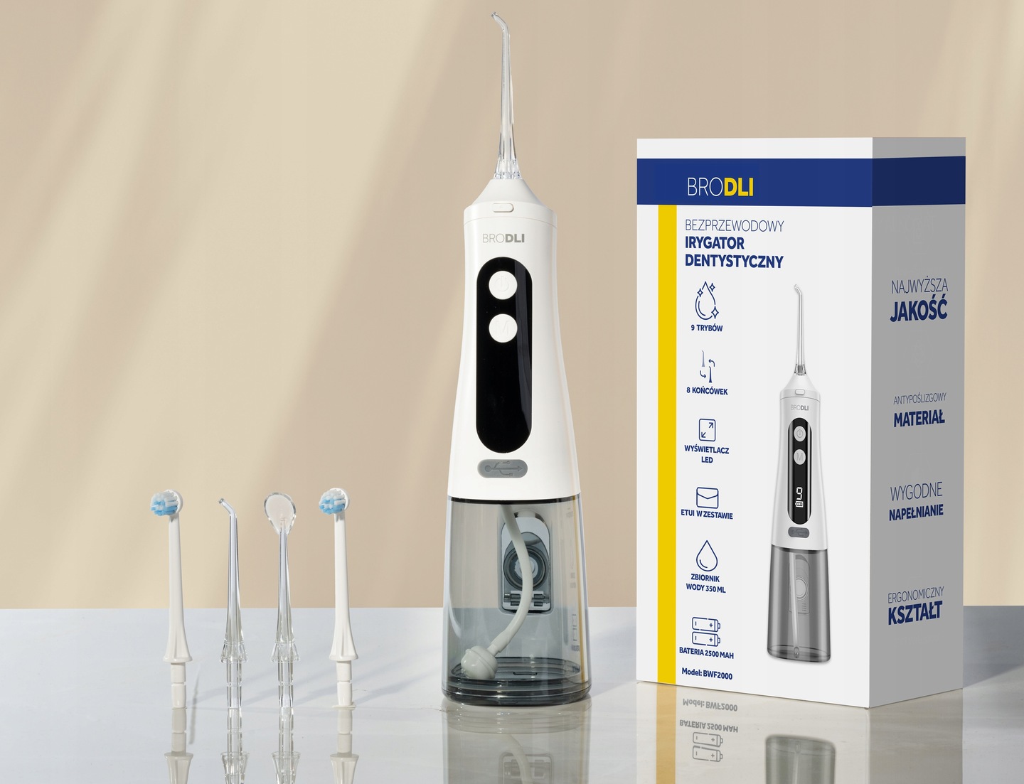 Irygator do zębów Brodli BWF2000 - obrazek 9